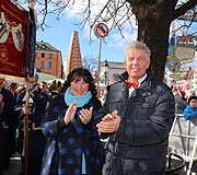 Oberbürgermeister Dieter Reiter mit seiner Frau Petra (©Foto: Martin Schmitz)